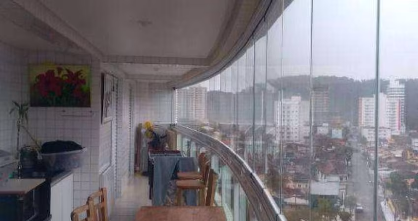 Apartamento com 2 dormitórios à venda, 86 m² por R$ 636.000,00 - Canto do Forte - Praia Grande/SP