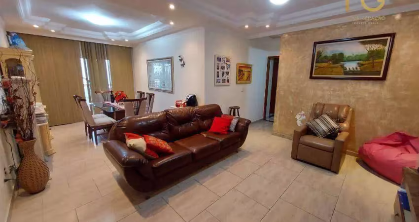 Apartamento com 3 dormitórios à venda, 147 m² por r$ 820.000,00 - tupi - praia grande/sp