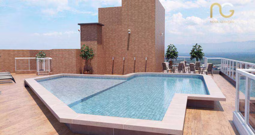Apartamento com 2 dormitórios à venda, 73 m² por R$ 717.000,00 - Vila Guilhermina - Praia Grande/SP