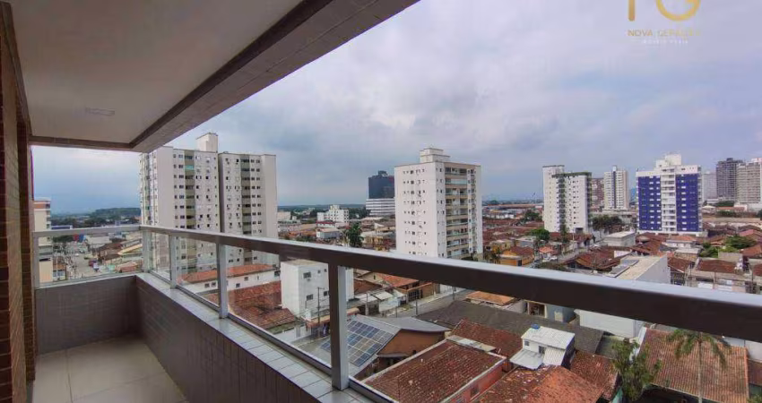 Apartamento com 2 dormitórios à venda, 72 m² por R$ 592.129,67 - Vila Guilhermina - Praia Grande/SP
