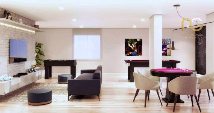 Apartamento com 2 dormitórios à venda, 72 m² por R$ 599.924,27 - Vila Guilhermina - Praia Grande/SP