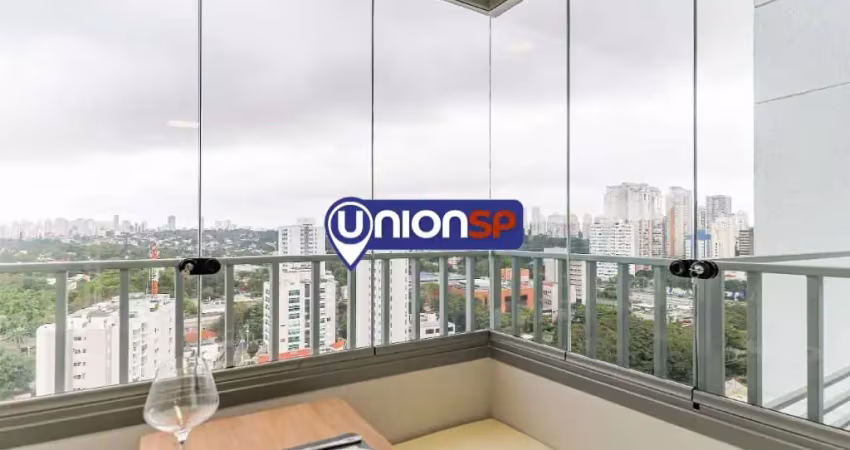 Apartamento com 1 dormitório à venda, 20 m² por r$ 451.000,00 - brooklin - são paulo/sp