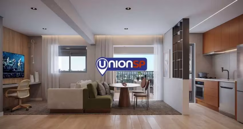 Apartamento com 2 dormitórios à venda, 60 m² por r$ 828.000 - brooklin - são paulo/sp