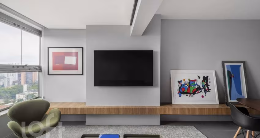 Apartamento à venda em Pinheiros com 66 m², 1 quarto, 1 vaga