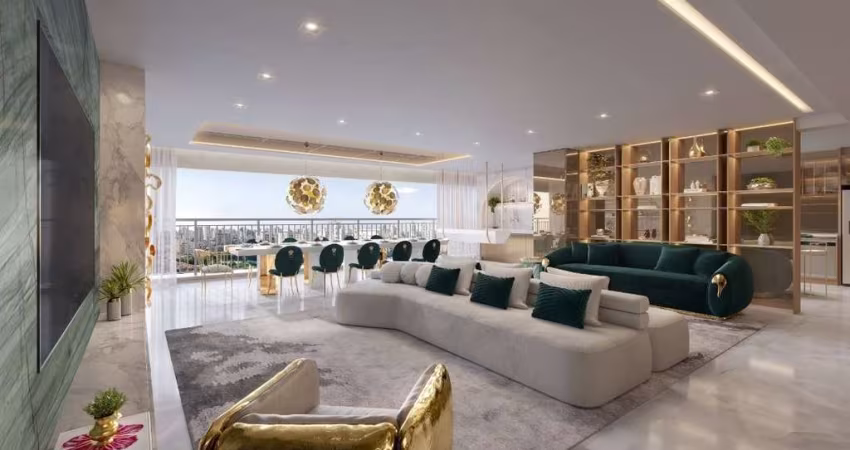 Apartamento com 4 quartos à venda na Avenida Roque Petroni Júnior, 555, Brooklin, São Paulo