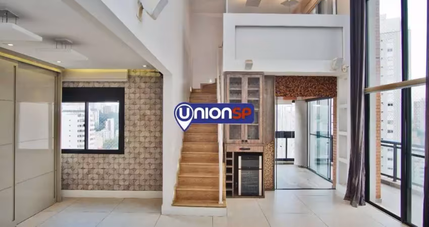 Apartamento duplex com 3 suítes à venda, 184 m² por r$ 1.200.000,00 - vila andrade- são paulo/sp