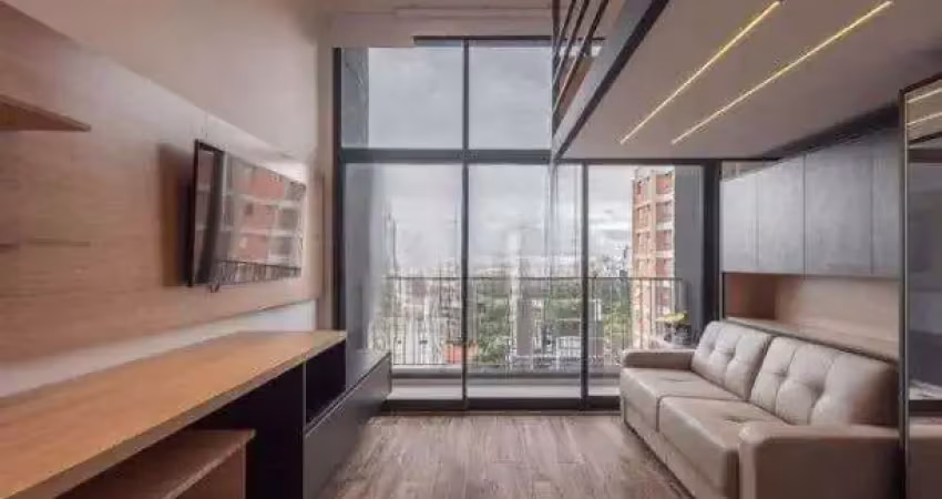 Studio com 1 dormitório à venda, 26 m² por r$ 600.000,00 - pinheiros - são paulo/sp