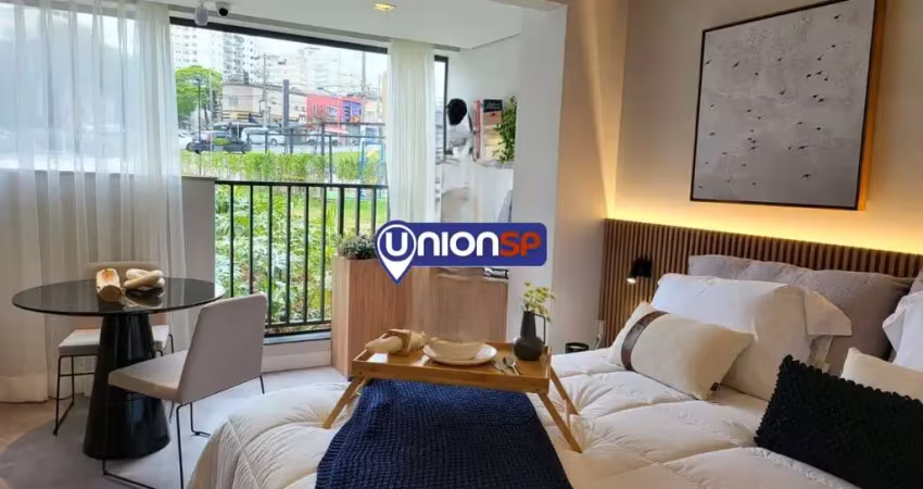 Studio com 1 dormitório à venda, 26 m² por r$ 440.000,00 - vila clementino - são paulo/sp