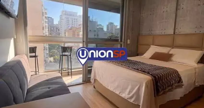 Apartamento com 1 dormitório à venda, 22 m² por r$ 380.000,00 - consolação - são paulo/sp