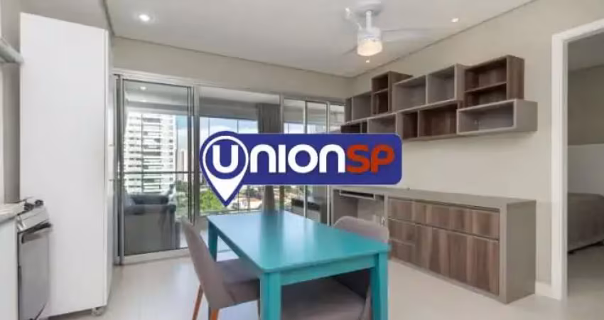 Apartamento com 1 dormitório à venda, 47 m² por r$ 730.000,00 - brooklin - são paulo/sp