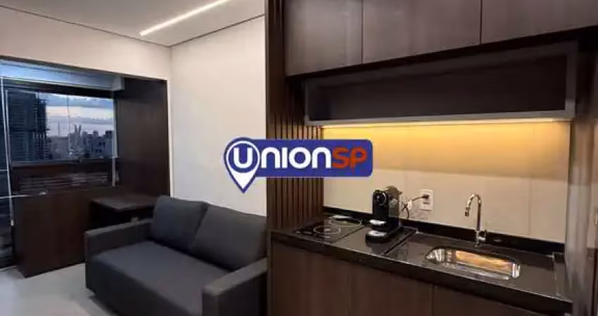 Apartamento com 1 dormitório à venda, 27 m² por r$ 550.000,00 - brooklin - são paulo/sp