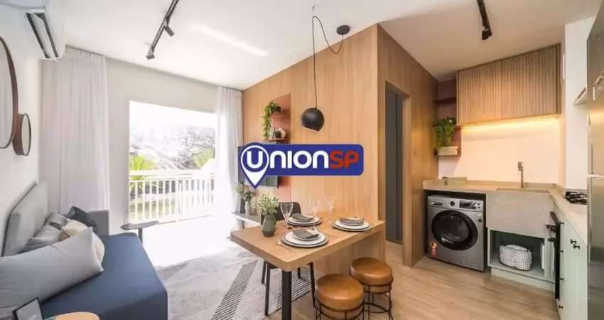Apartamento nr com 1 dormitório à venda, 28 m² por r$ 299.000,00 - vila romana - são paulo/sp