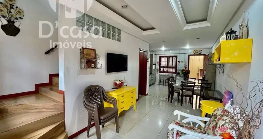 Excelente sobrado com 2 dormitórios à venda, 93 m² por r$ 350.000 - ibiza - gravataí/rs
