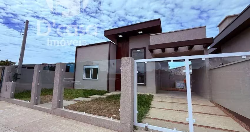 Excelente casa com 2 dormitórios à venda, 77 m² por r$ 390.000 - nova tramandaí - tramandaí/rs