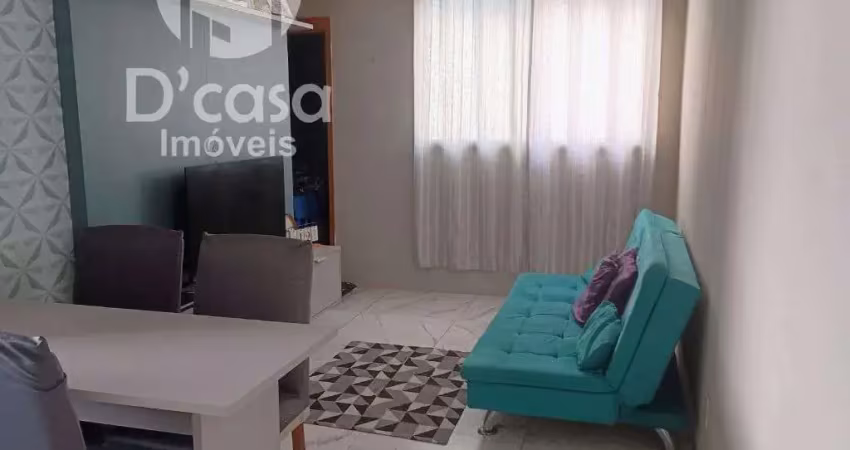 Apartamento semimobiliado com 2 dormitórios à venda, 42 m² por r$ 260.000 - centro - sapucaia do sul/rs