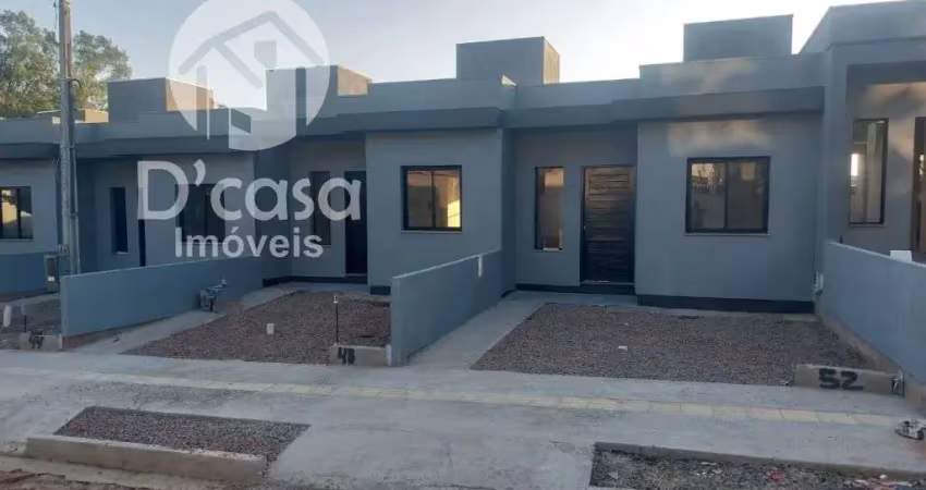 Casa com 2 dormitórios à venda, 49 m² por r$ 260.000,00 - nossa chácara - gravataí/rs