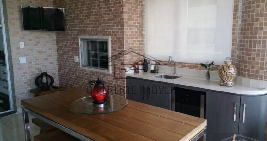 AP196 - Apartamento Mobiliado 222m2 - 4 Dorms - 4 Suítes - 5 Vagas - 6 Wc