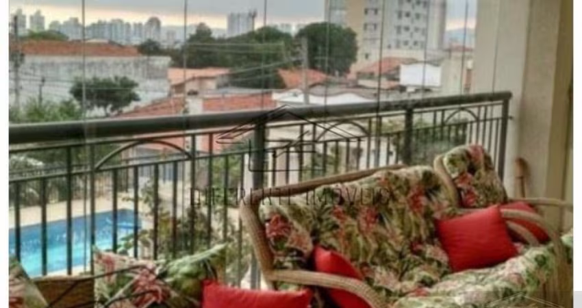 Apartamento no Tatuapé 178m2 - 3 Dorms 3 Suítes - 3 Vagas - 4 WC - Excelente Localização