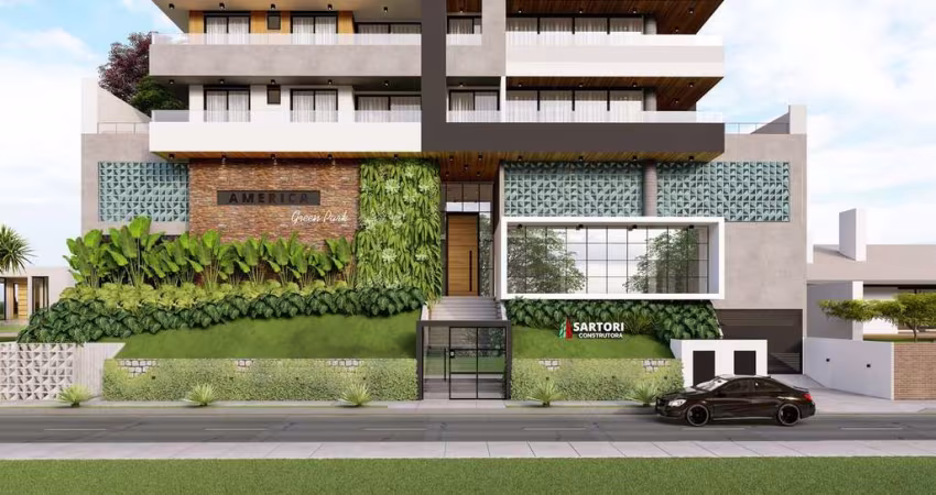 Apartamento de alto padrão no América com 161m², 3 suítes e 2 vagas.