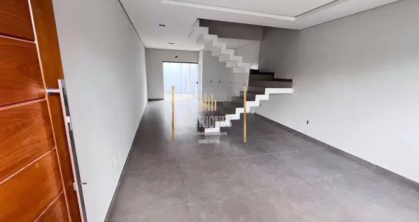 Sobrado geminado no guanabara com 113m², 3quartos sendo1 suíte, rua sem saída.
