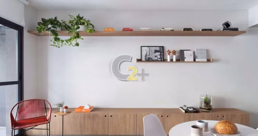 Apartamento á venda na Bela Vista, 1 quarto, sala com varanda fechada, 1 vaga