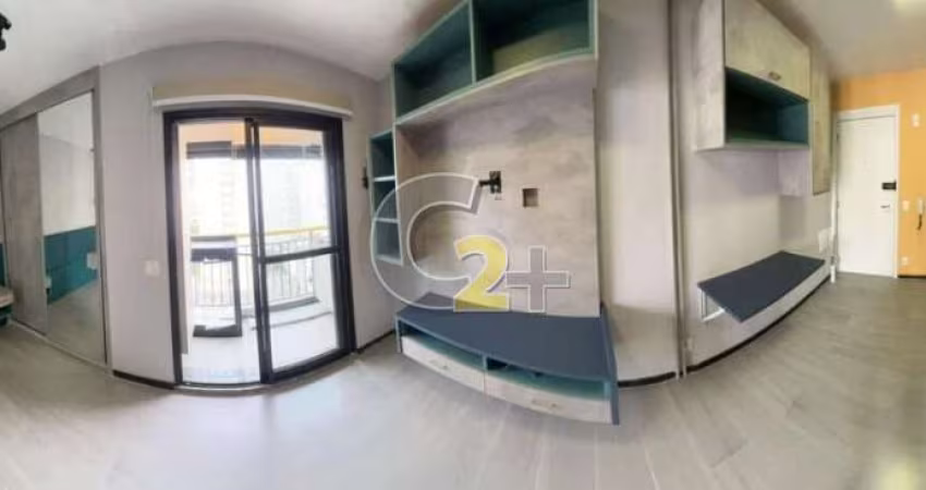 Apartamento Studio mobiliado á venda na Santa Cecília com 1 quarto, sem vaga