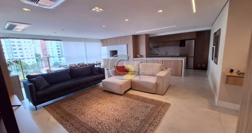 Apartamento à venda no Brooklin com 3 quartos e 2 vagas de garagem