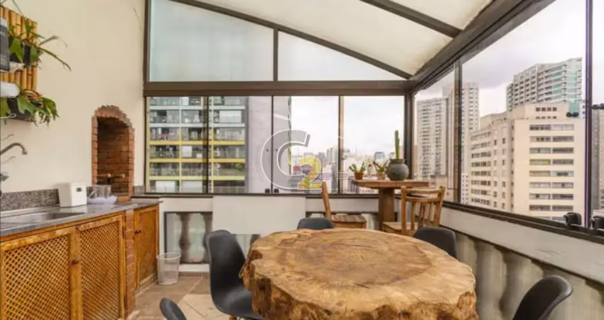 Cobertura penthouse à venda na bela vista com 4 quartos, sendo 2 suítes, sem vaga