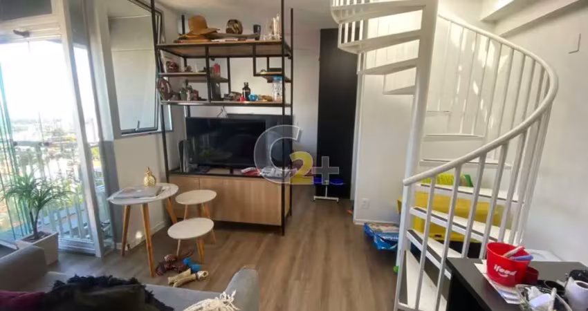 COBERTURA DUPLEX -  VL MADALENA - 1 DORM - 1 SUITE - 1 VAGA DE GARAGEM