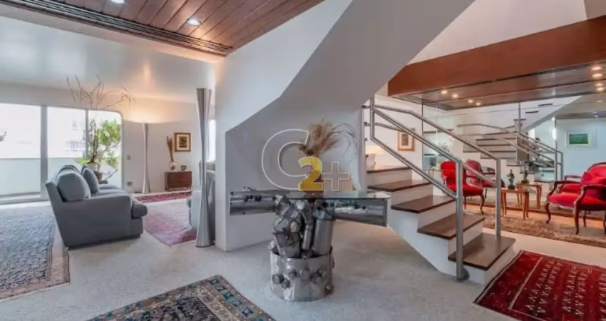 Cobertura duplex em Higienópolis com 5 quartos, 2 suítes e 6 vagas