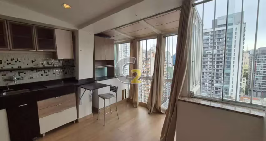 Apartamento  studio a venda  santa cecília com 2 quartos sem vaga