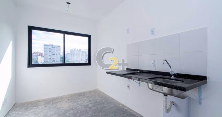 Studio novo à venda na Pompéia, 1 quarto, sem vaga de garagem.