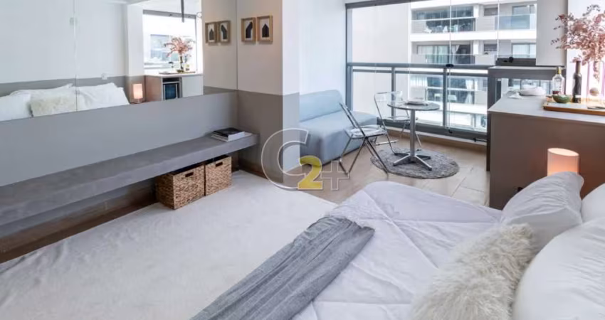 Apartamento á venda em Pinheiros com 1 quarto e 1 vaga com 35m2