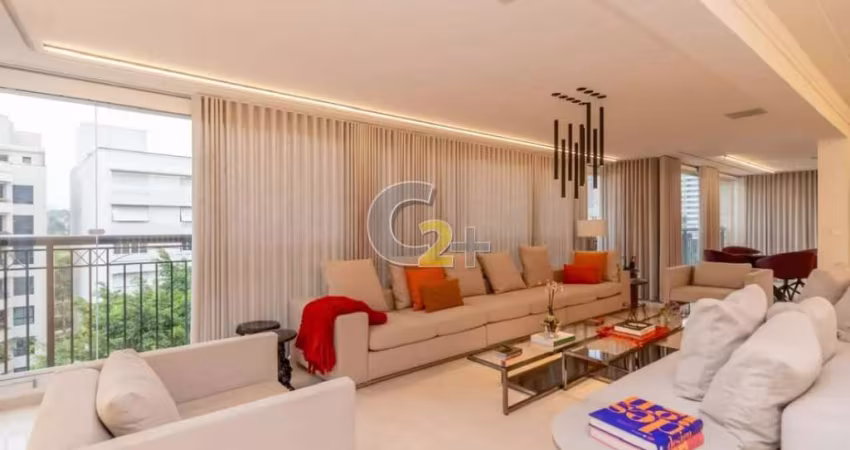 Apartamento à venda no Pacacembu com 4 suítes, 6 vagas