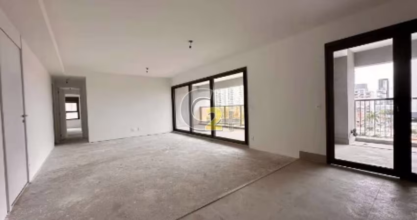 Apartamento a venda em Campo Belo, com 136 m², 3 suítes, 2 vagas de garagem