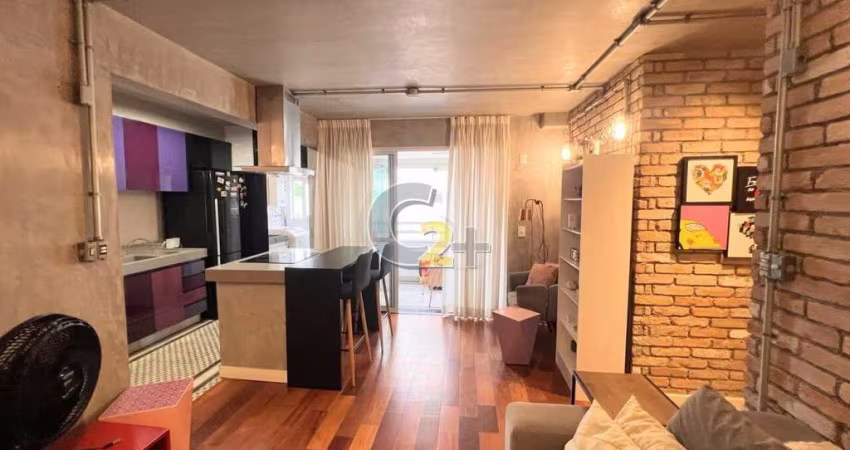 Apartamento, venda, Pompéia, 2 quartos, 1 suíte e 1 vaga de garagem.