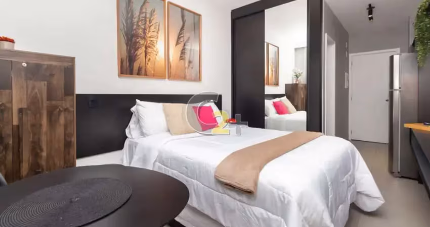 Studio mobiliado à venda em perdizes com 1 quarto, sem vaga