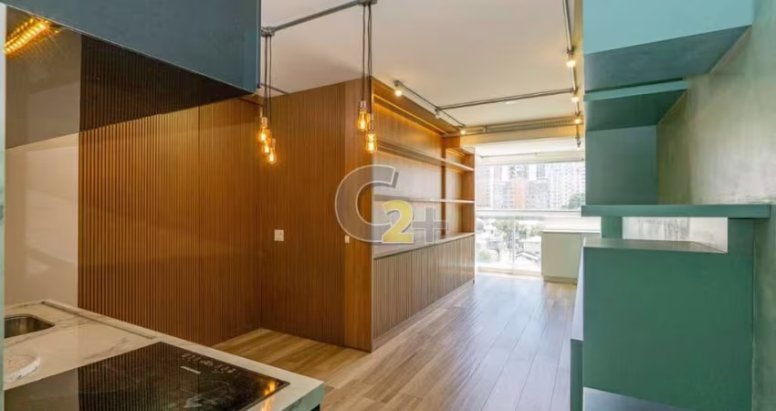 Apartamento á venda no Paraíso, 1 quarto, 1 suíte, 1 vaga de garagem.