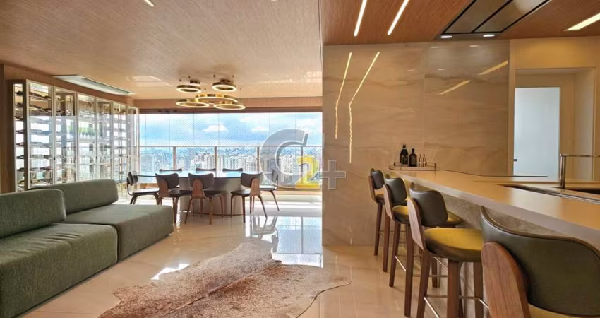 Apartamento á venda no Brooklin Novo, 3 quartos, 3 suítes, 2 vagas de garagem
