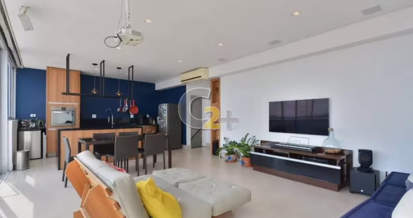 Apartamento Cobertura á  venda em Pinheiros, 2 quartos,1 suíte, 2 vagas de garagem