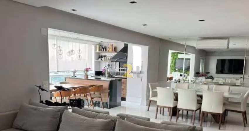 Apartamento mobiliado à venda no Jardim das Perdizes com 3 suites e 2 vagas