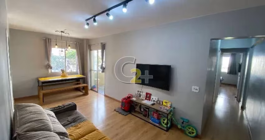 Apartamento à venda no Brooklin Paulista com 2 quartos e 1 vaga