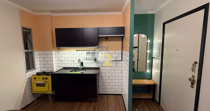 Apartamento studio á venda na Bela Vista, 1 quarto,  1 suíte, 1 vaga de garagem