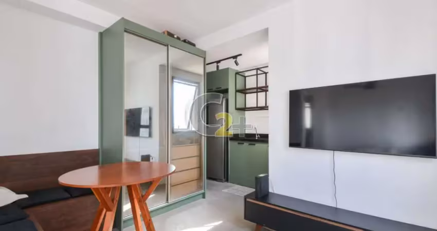 Apartamento studio á venda em pinheiros, 1 quarto, sem vaga