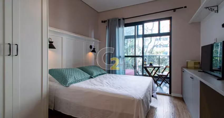 Apartamento studio a venda em pinheiros com 1 quarto