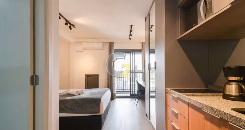 Apartamento studio á venda em pinheiros, 1 quarto, sem vaga