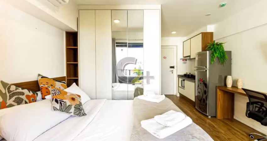 Apartamento studio á venda em perdizes com 26m², 1 quarto, sem vaga