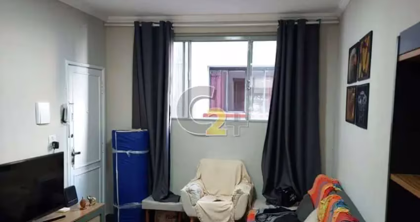 Apartamento mobiliado à venda na santa cecília, 1 quarto, sem vaga