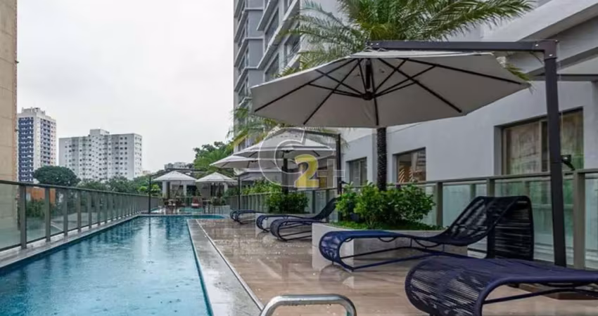 Apartamento mobiliado á venda na vila mariana, 1 quarto, sendo 1 suíte, 1 vaga