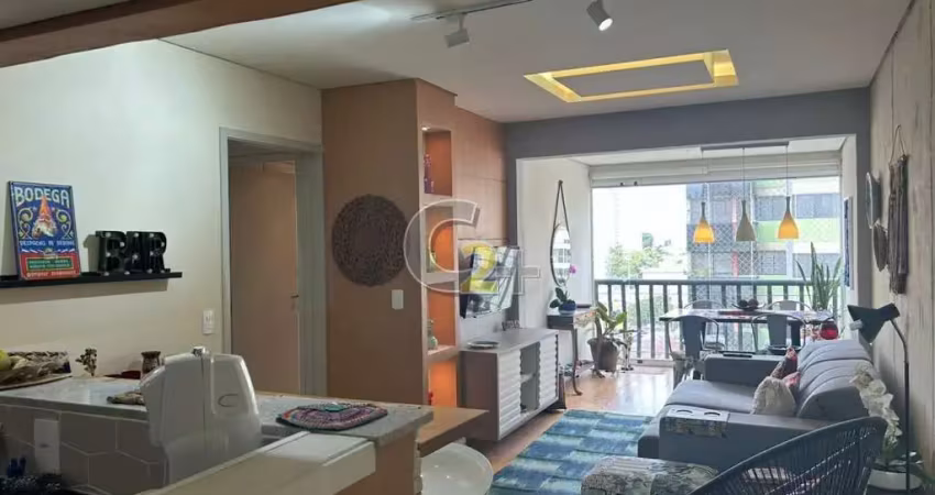 Apartamento mobiliado à venda na pompéia, 3 quartos, 1 suíte, 2 vagas, lazer, andar alto